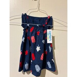 NWT Carter's Child of Mine Blue Popsicle Dress - 6-9M